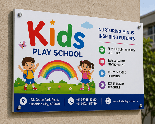 Sunboard Foam Sheet Printing — Affordable Signage & Display Boards